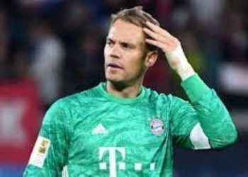 Le champion du monde allemand 2014 Manuel Neuer