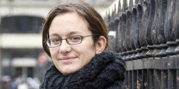 Sonia Rolley la journaliste française, travaillant pour Reuters le 9 novembre 2022