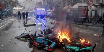 Des violences ont éclaté le dimanche 27 novembre 2022 dans la capitale belge à la suite du match de la coupe monde 2022