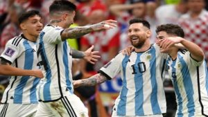 l’Argentine bat la Croatie