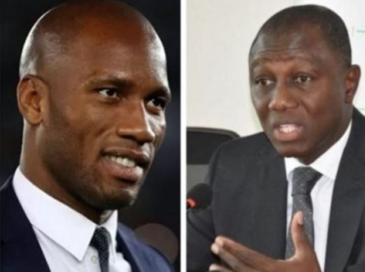 Didier Drogba et Sory Diabaté