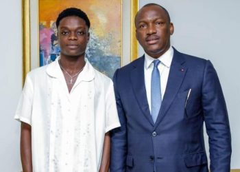 Mamadou Touré a reçu le lundi 16 janvier 2023 en audience l’artiste Marho