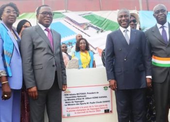 Adama Bictogo et Paulin Danho