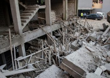 Effondrement d’un immeuble