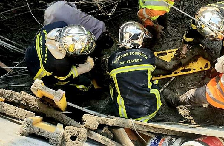 Côte d’Ivoire : L’effondrement d’un immeuble fait un mort à Marcory