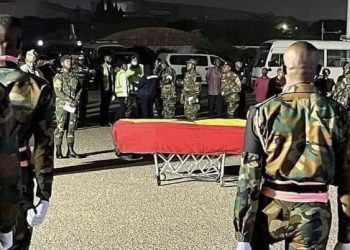 Les restes du corps de Christian Atsu