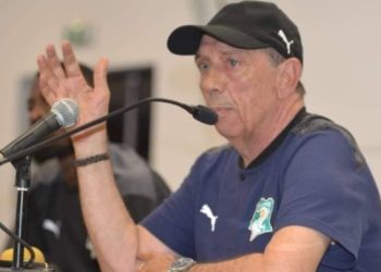 Jean-Louis Gasset, sélectionneur de l’équipe nationale ivoirienne