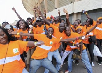 Les supporters ivoiriens