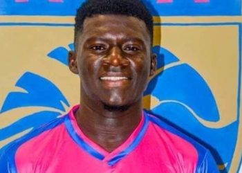 Sylla Moustapha défenseur du Racing Club d’Abidjan