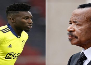 André Onana et Paul Biya