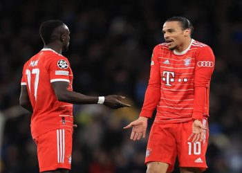 Sadio Mané a frappé Leroy Sané