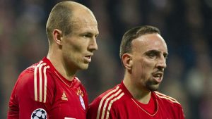 Arjen Robben et Franck Ribéry