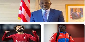 George Weah conseille Sadio Mané et Mohamed Salah