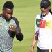 André Onana et le coach Rigobert Song