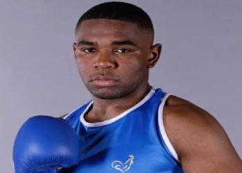 Le boxeur Wilfried Florentin