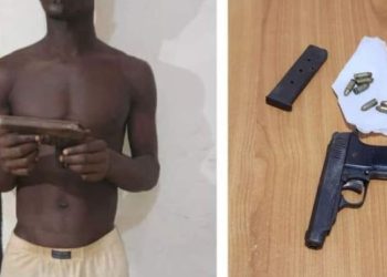 Interpellation d’un individu par la police à Sinfra en possession d’une arme à feu