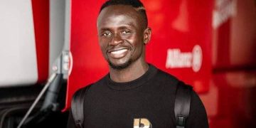 Le footballeur international, Sadio Mané