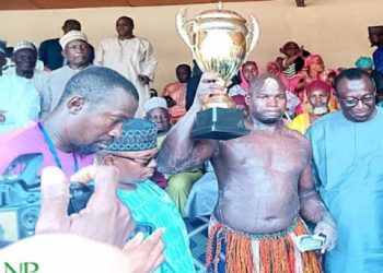 La finale de la 2ème édition de la coupe Bazoum de lutte Traditionnelle