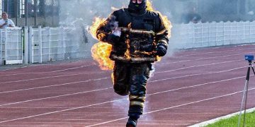 Un français bat le record du monde de torche humaine