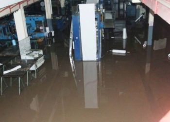 Inondation du sous-sol de Fraternité Matin