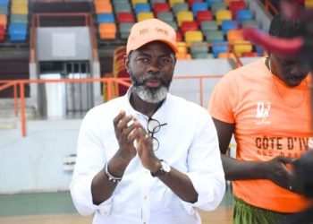 Le président de la Fédération ivoirienne de basketball, Mahama Coulibaly