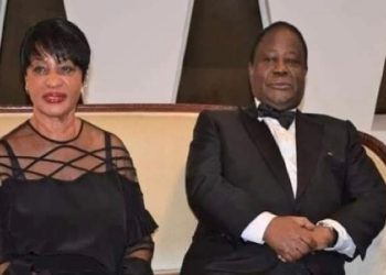 Bédié et son épouse