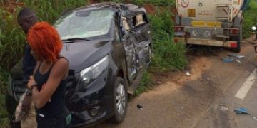 Roselyne Layo victime d’un accident