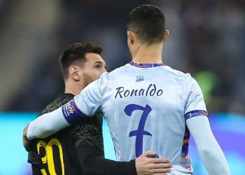 Cristiano Ronaldo et Messi