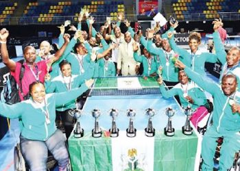 Le Nigeria a décroché le titre de champion aux Championnats d’Afrique Para de l’ITTF 2023