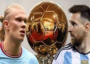 Erling Haaland et Lionel Messi