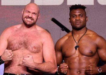 Francis Ngannou et Tyson Fury
