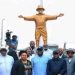 Félix Tshisekedi dévoile le monument de Papa Wemba à Kinshasa