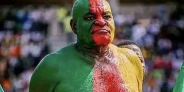 Les supporters des Lions indomptables du Cameroun