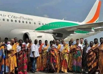 Les Black stars du Ghana sont arrivés à Abidjan