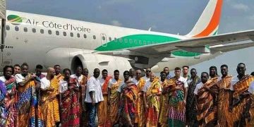 Les Black stars du Ghana sont arrivés à Abidjan