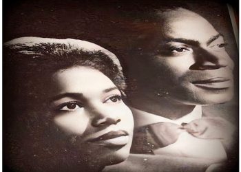 Félix Houphouët-Boigny et Marie-Thérèse Brou