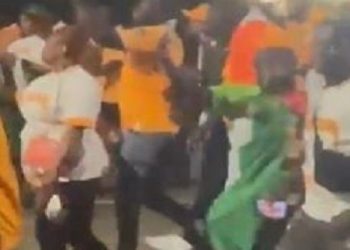 Les supporters ivoiriens