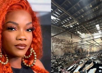 Le magasin de la chanteuse Daysie, Daysie Mall est parti en fumée