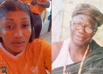 Clair Bahi à perdu son père