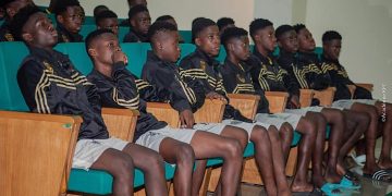 Les U14 de l’Académie MimoSifcom à Conakry