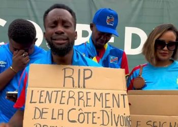 Des supporters congolais