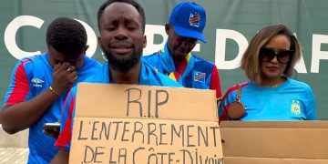 Des supporters congolais