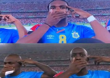 Le geste de solidarité des Léopards