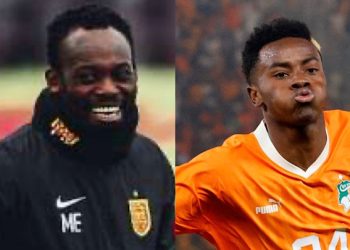 Michael Essien totalement conquis par Simon Adingra