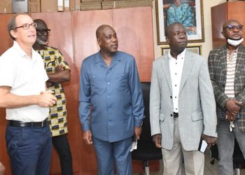 Salif Bictogo, et les responsables de clubs se sont réunis ce mercredi 14 février 2024 au siège de la Fédération Ivoirienne de Football (FIF)