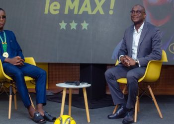 Max-Alain Gradel, ambassadeur de MTN Côte d’Ivoire a rencontré Djibril Ouattara