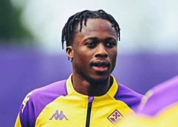 Christian Kouamé, attaquant de la Fiorentina