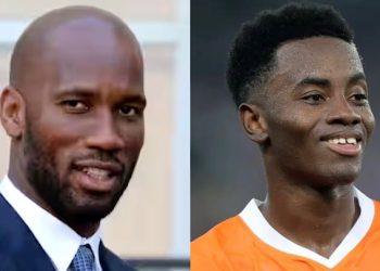 Didier Drogba, a décidé de s’impliquer dans la carrière de Simon Adingra