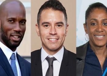 Didier Drogba, Javier Saviola et Marie-José Pérec