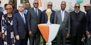 le Trophée de la Coupe d’Afrique des Nations (CAN) 2023 a été présenté à la diaspora ivoirienne